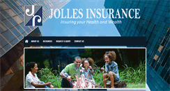 Desktop Screenshot of jollesinsurance.com